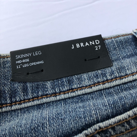 J BRAND Reunion Mid-Rise jeans size 27 BNWT - Picture 5 of 14